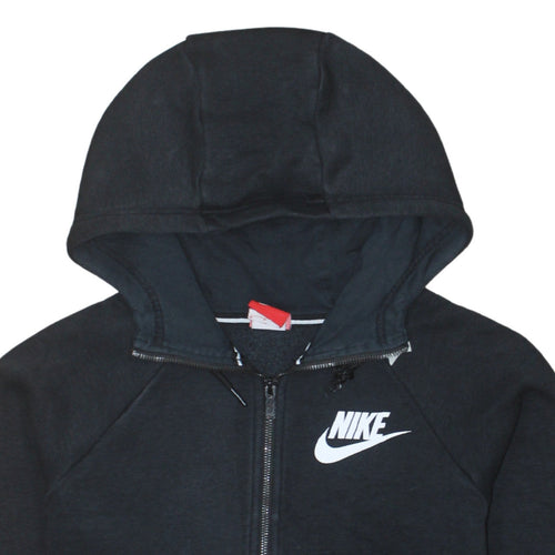 Nike Men's Black Full Zip Hoodie Size M Sports Casual