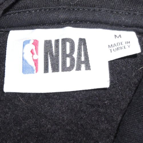 NBA Mens Black Los Angeles Lakers Hoodie Medium Pullover Fleece