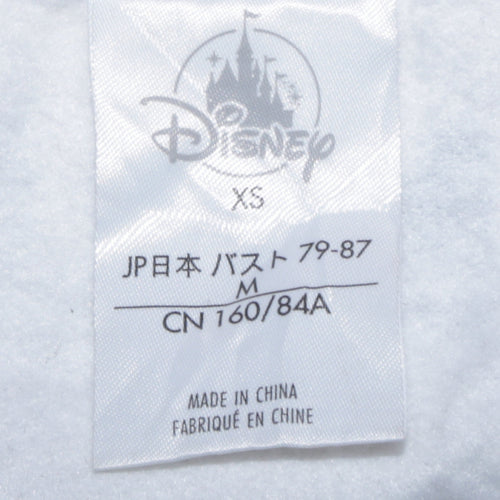 Disney Women’s Beige Minnie Mouse Full Zip Hoodie XS