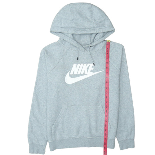 Nike Men's Grey Pullover Hoodie Size S Fleece Sportswear