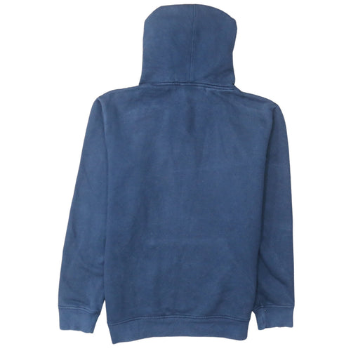 Adidas Men's Blue Medium Pullover Hoodie with Logo Graphic