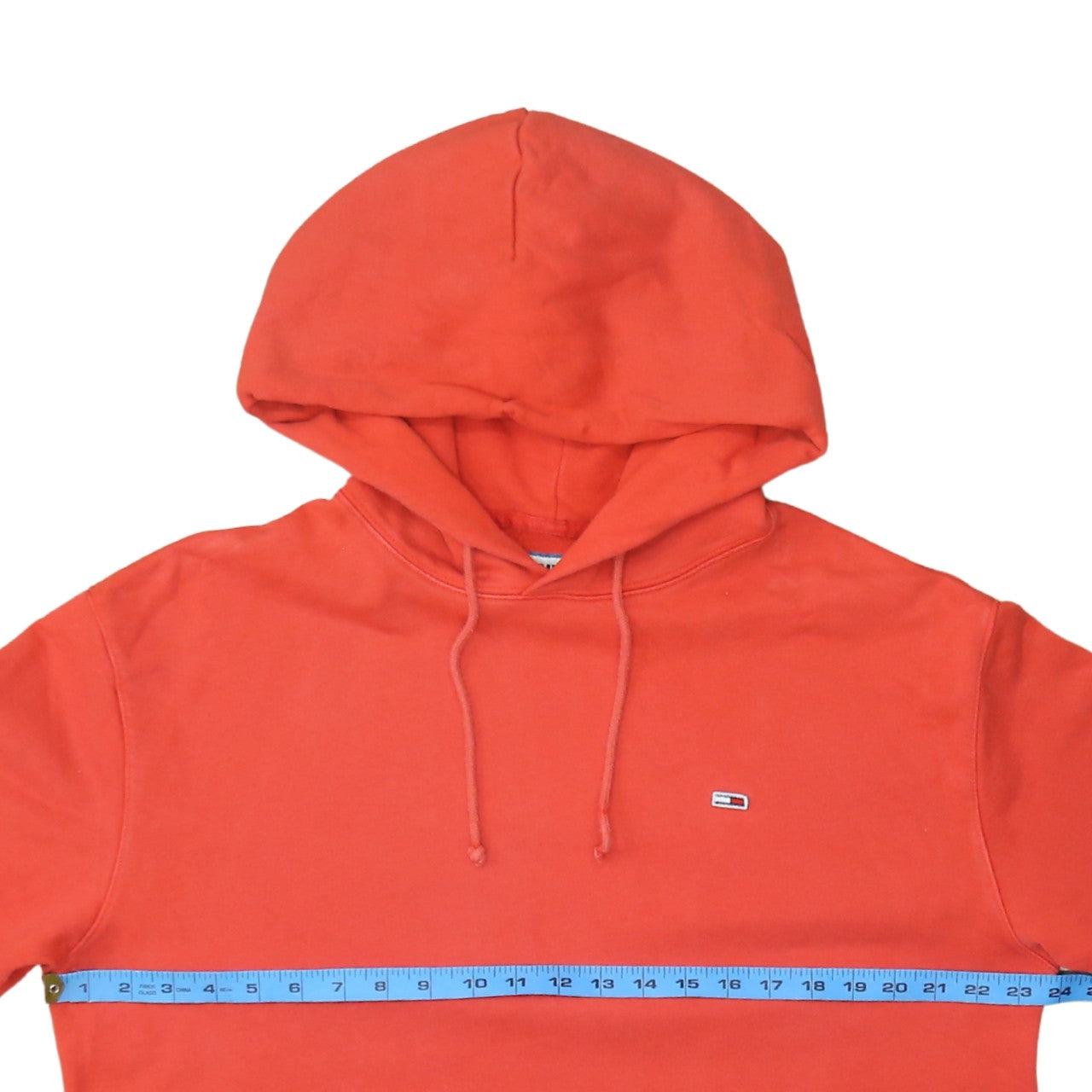 Tommy Jeans Men's Red XL Pullover Hoodie Classic Style