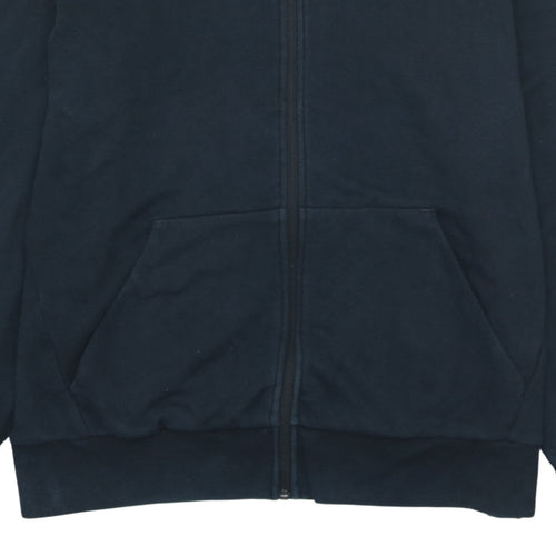 Puma Men's Blue Full Zip Hoodie XL Regular Fit Sportswear
