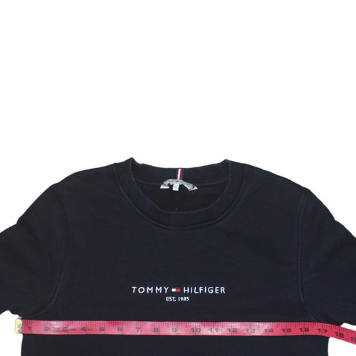 Tommy Hilfiger Men's Black XS Pullover Sweatshirt