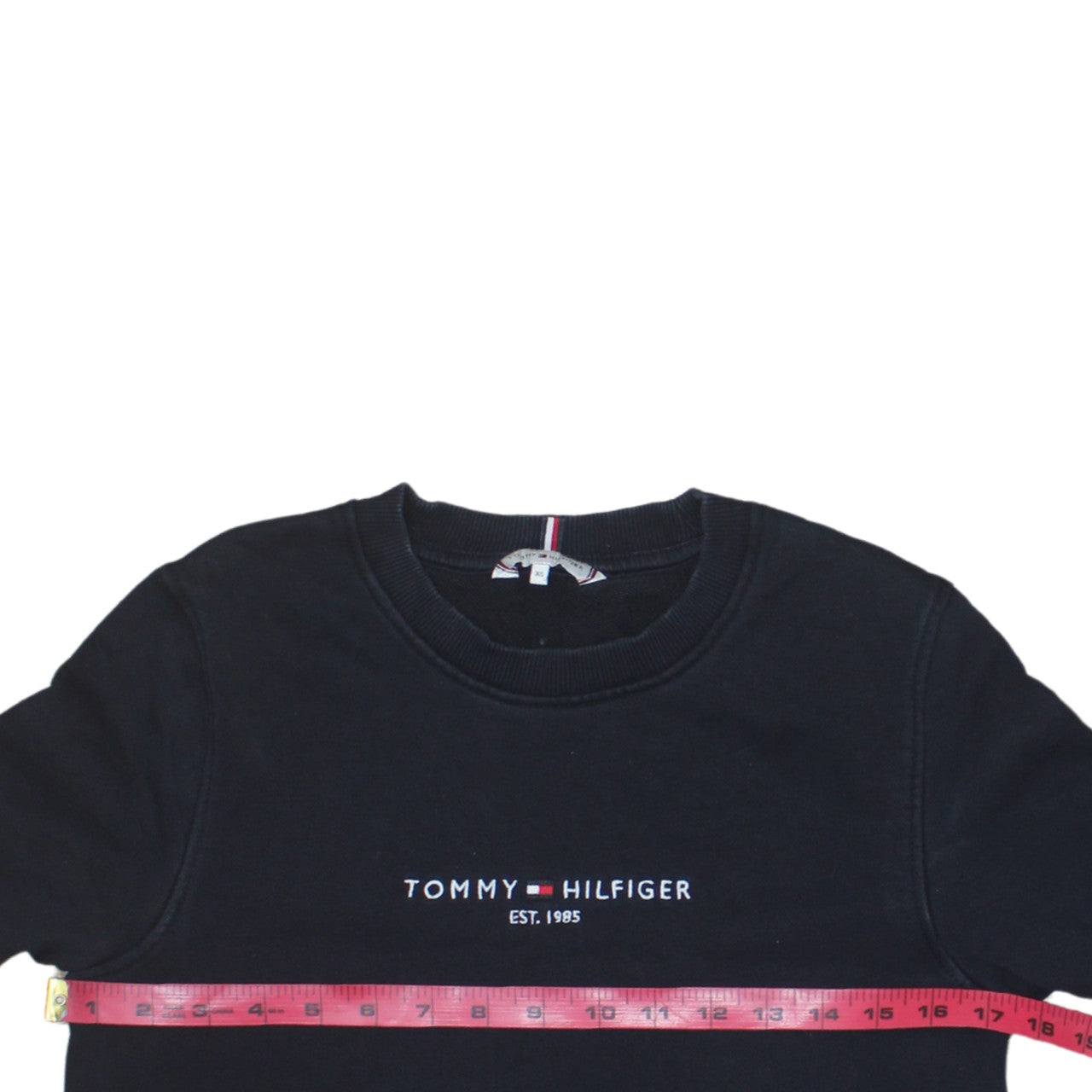 Tommy Hilfiger Men's Black XS Pullover Sweatshirt