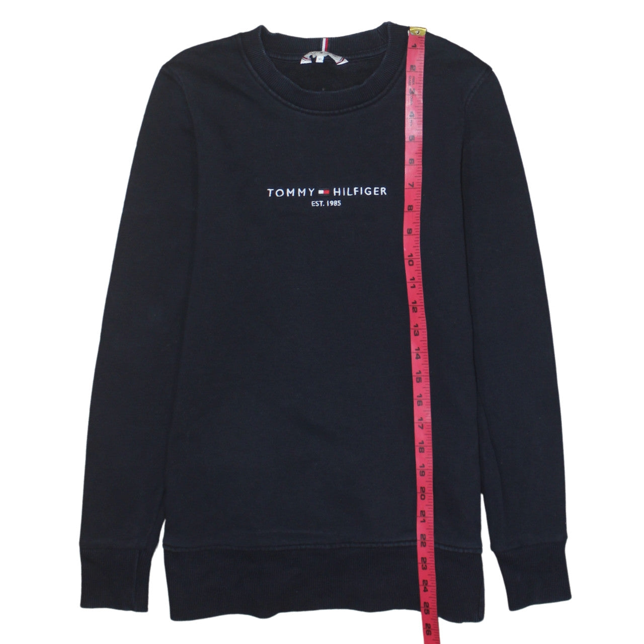 Tommy Hilfiger Men's Black XS Pullover Sweatshirt