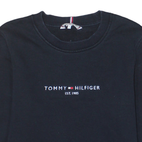 Tommy Hilfiger Men's Black XS Pullover Sweatshirt