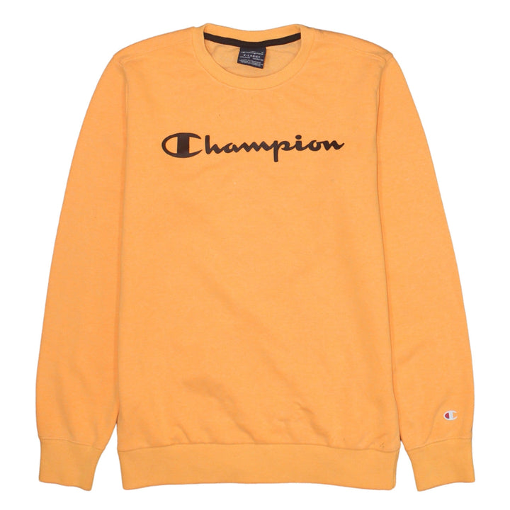 Champion Boys Orange Crew Neck Pullover Sweatshirt 13-14 Years