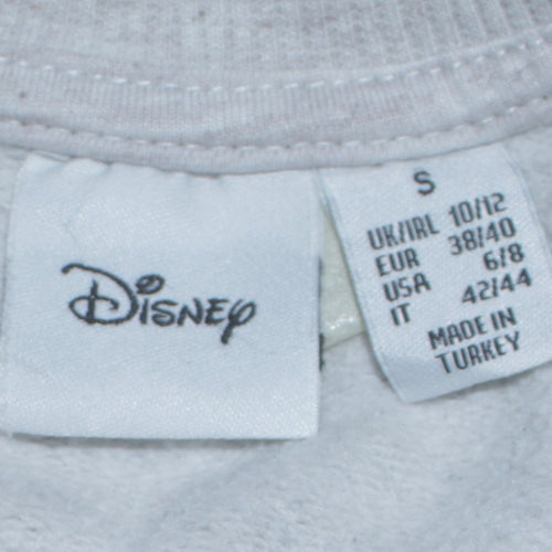 Disney Women’s Grey Dumbo Sweatshirt Small Crew Neck Pullover