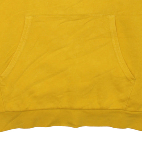 Champion Boys Yellow 2XL Pullover Hoodie with Logo Front