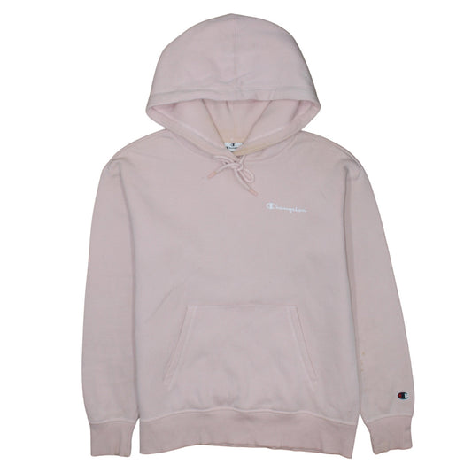 Champion Women's Pink Pullover Hoodie Small Cotton Blend Casual