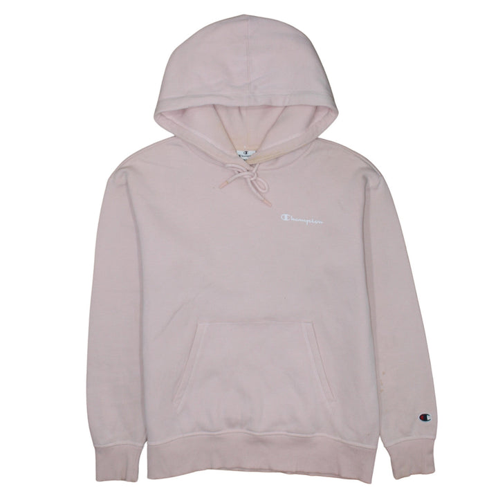 Champion Women's Pink Pullover Hoodie Small Cotton Blend Casual