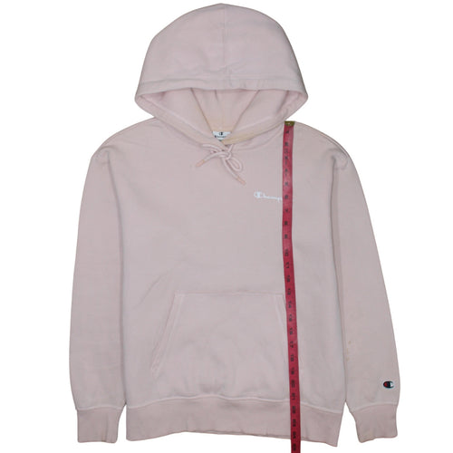 Champion Women's Pink Pullover Hoodie Small Cotton Blend Casual