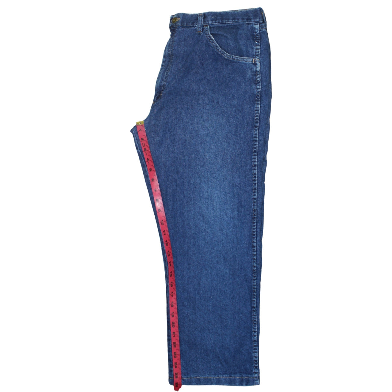 Wrangler Men's Blue Regular Fit Straight Denim Jeans 38W 30L