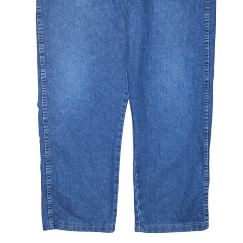 Wrangler Men's Blue Regular Fit Straight Denim Jeans 38W 30L
