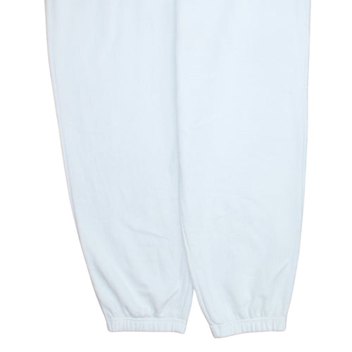 Nike Men's White XL Sweatpants Fleece Regular Fit Activewear Trousers