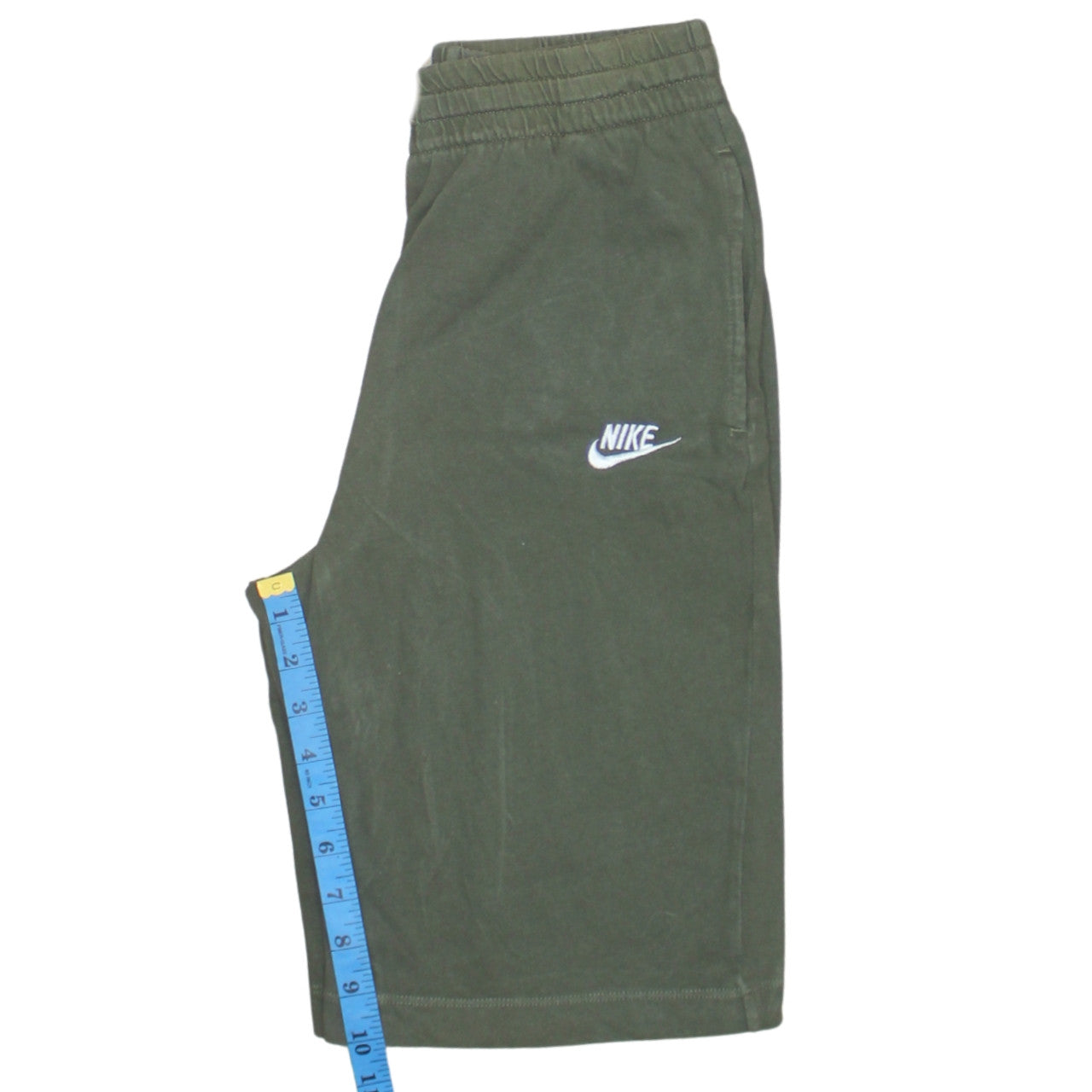 Nike Boys Green XL Athletic Shorts Standard Fit Drawstring Pockets