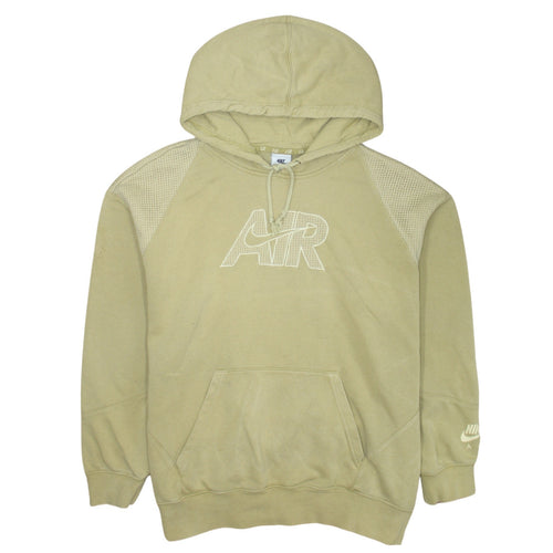 Nike Men's Beige Air Pullover Hoodie Size M Regular Fit