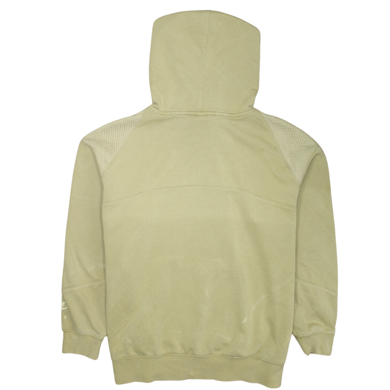 Nike Men's Beige Air Pullover Hoodie Size M Regular Fit