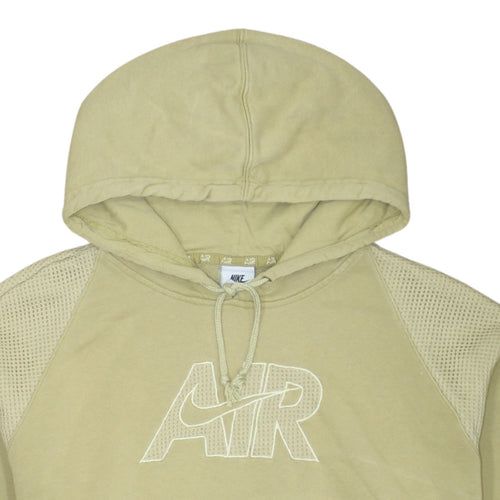 Nike Men's Beige Air Pullover Hoodie Size M Regular Fit