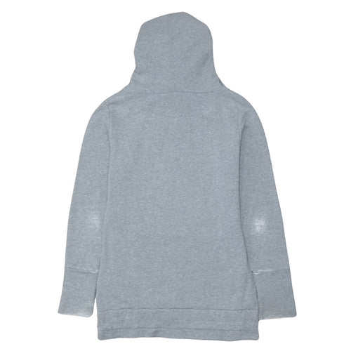 Puma Women's Grey Hooded Pullover Sweatshirt Size 8 UK