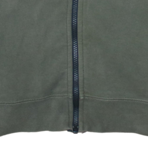Nike Men’s Green Full Zip Hoodie Small Logo Sportswear