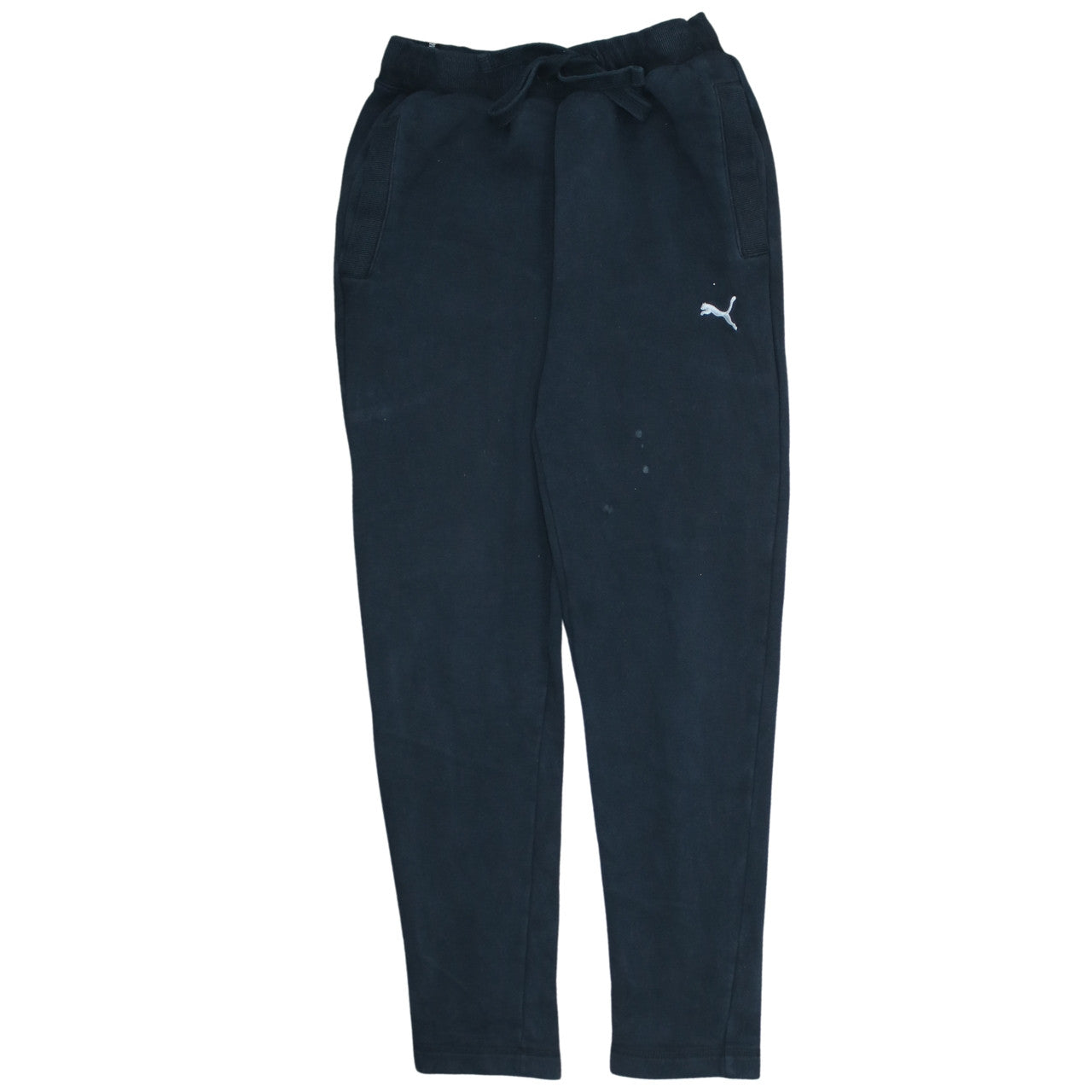 Puma Men's Black Fleece Jogger Sweatpants Size M