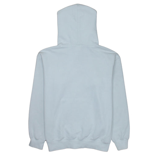 Champion Men's White Small Pullover Hoodie Embroidered Logo Fleece