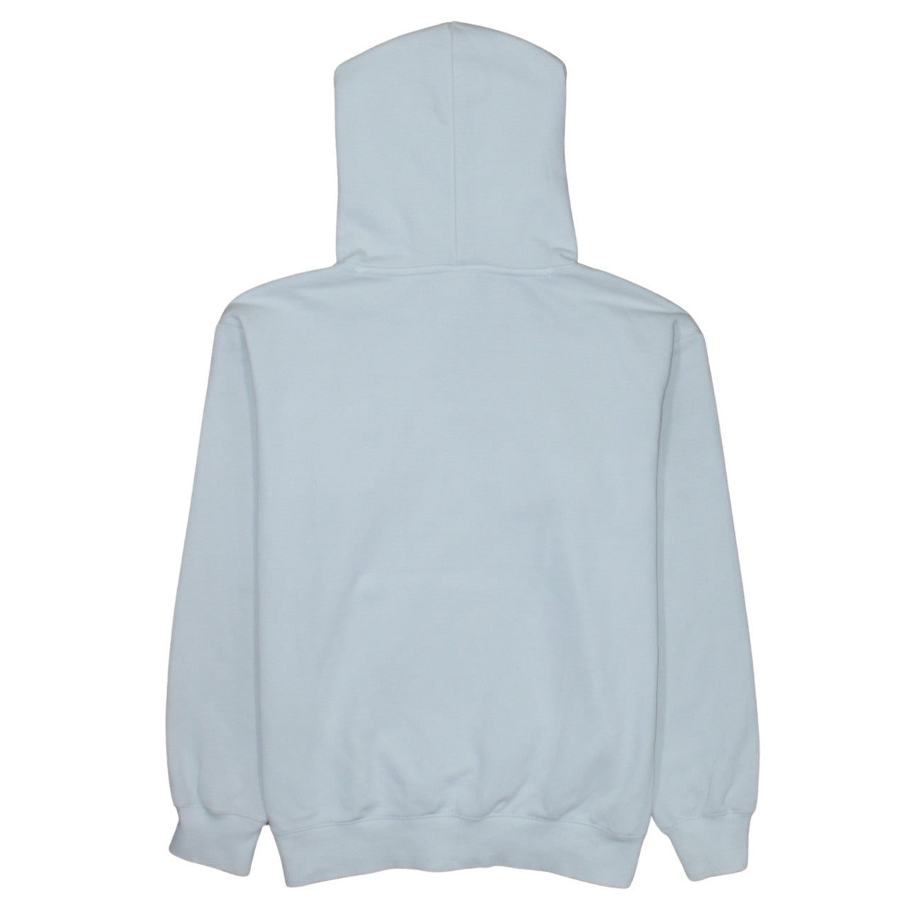 Champion Men's White Small Pullover Hoodie Embroidered Logo Fleece