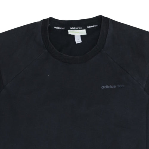Adidas Neo Men’s Black Medium Pullover Sweatshirt