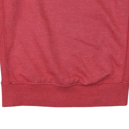 Russell Athletic Men's Red Pullover Hoodie Size M Fleece Sportswear