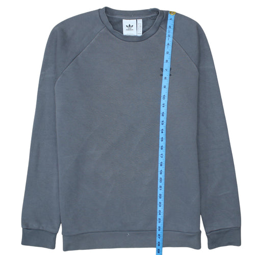Adidas Men's Grey Crew Neck Sweatshirt M Pullover Fleece