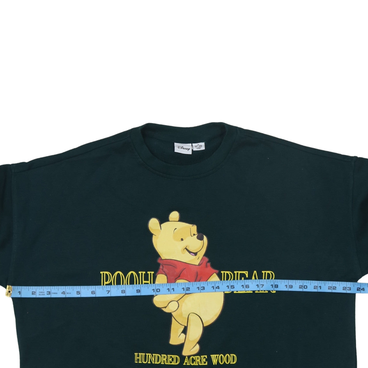 Disney Women's Green Winnie the Pooh Pullover Sweatshirt Size M