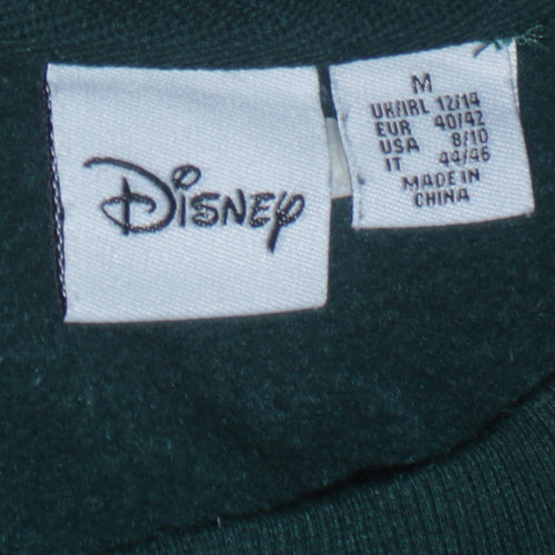 Disney Women's Green Winnie the Pooh Pullover Sweatshirt Size M