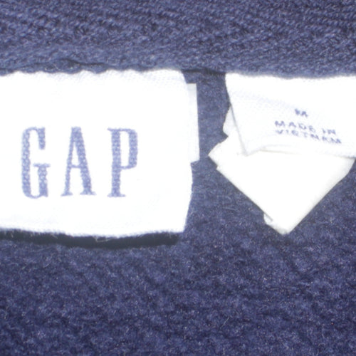 GAP Womens Navy Blue Logo Pullover Sweatshirt Size M