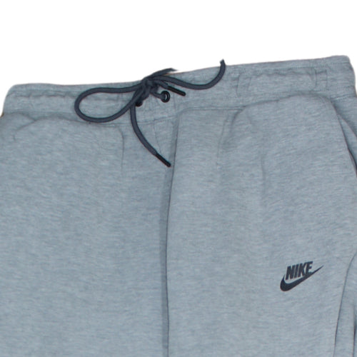 Nike Men's Grey Jogger Sweatpants L Drawstring Comfort Fit
