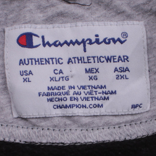 Champion Women's Black XL Crew Neck Pullover Sweatshirt