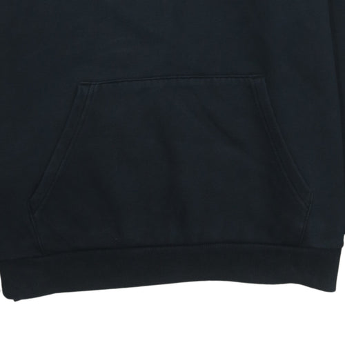 Puma Men's Black Pullover Hoodie Size L Graphic Sportswear