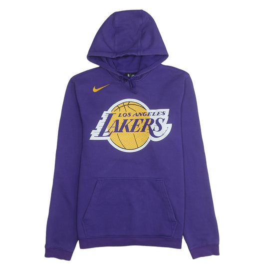 Nike Men's Purple Los Angeles Lakers Pullover Hoodie M