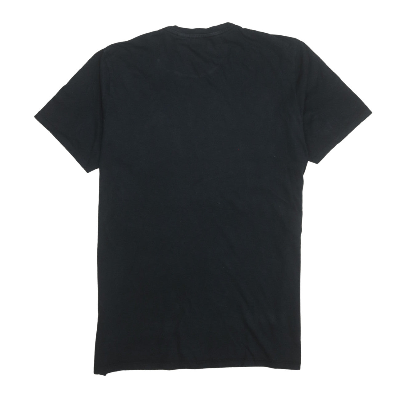 Levi’s Men Black Medium Crew Neck Short Sleeve Logo Cotton T-Shirt