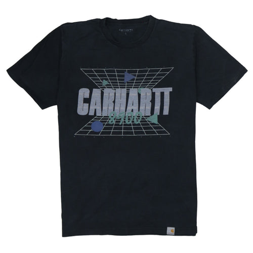 Carhartt WIP Men's Black 80s Retro Graphic Cotton T-Shirt Size L
