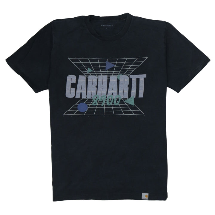 Carhartt WIP Men's Black 80s Retro Graphic Cotton T-Shirt Size L