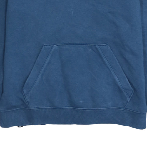Puma Boys Blue Pullover Hoodie 14 Years Graphic Logo Hooded Sweatshirt