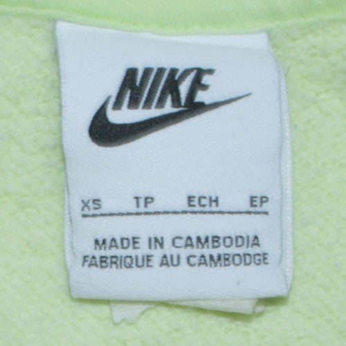 Nike Mens Green XS Pullover Crew Neck Sweatshirt