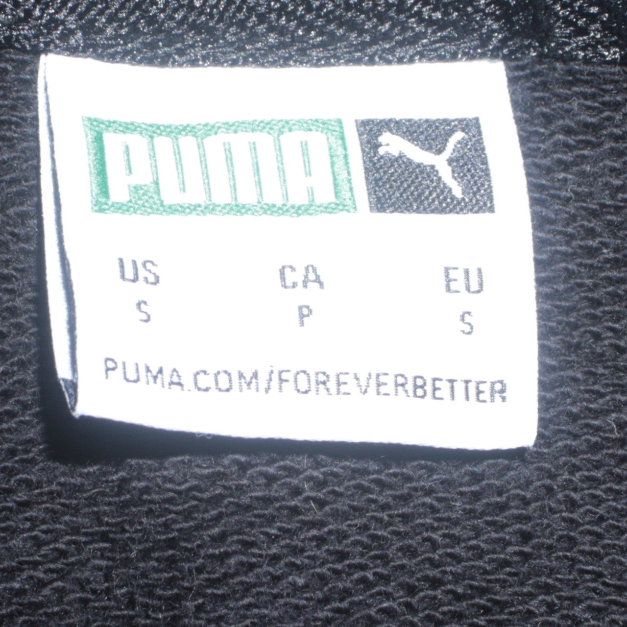 Puma Men's Black Graphic Pullover Hoodie Size S