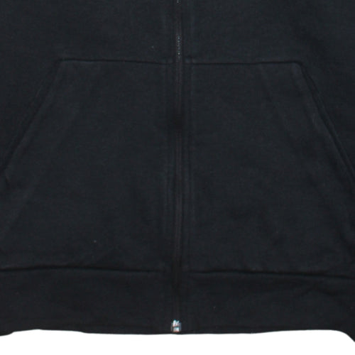 Adidas Men's Black Full Zip Hoodie Size M Sports Fleece Jacket