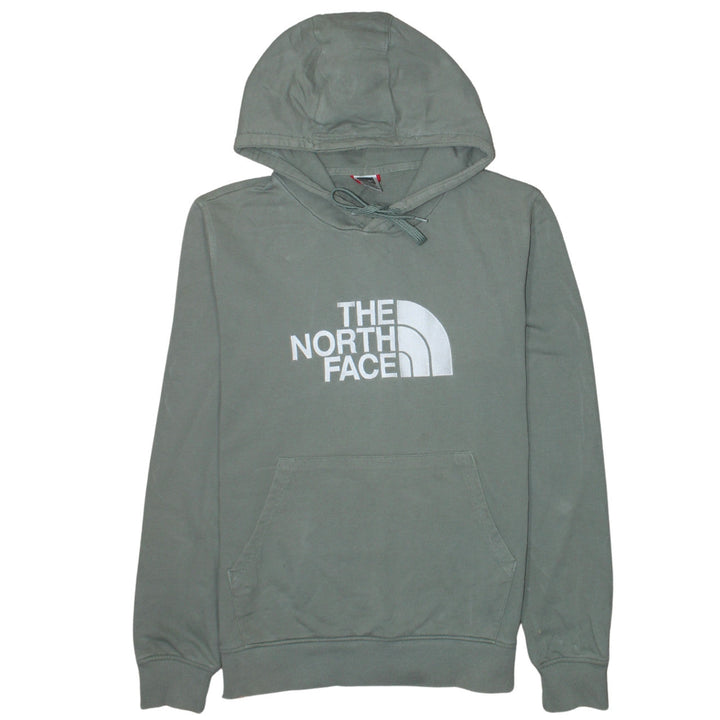 The North Face Men’s Green Logo Pullover Hoodie Size M Regular Fit