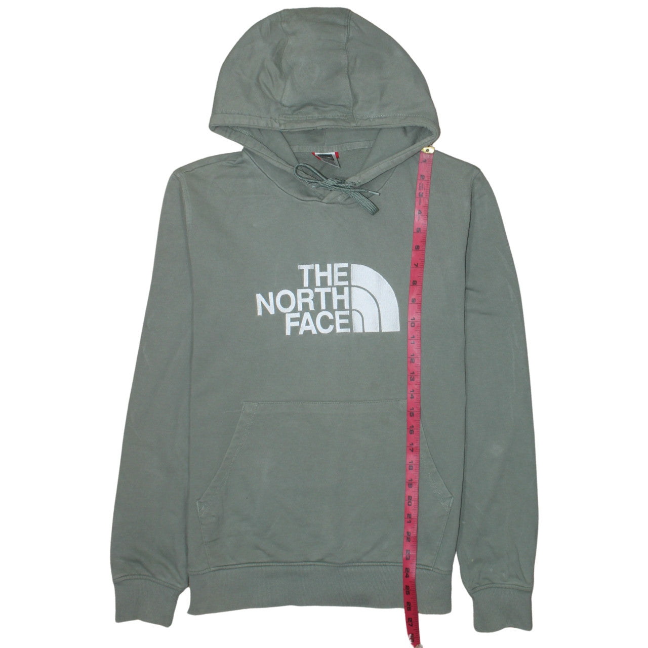The North Face Men’s Green Logo Pullover Hoodie Size M Regular Fit