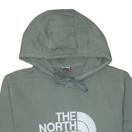 The North Face Men’s Green Logo Pullover Hoodie Size M Regular Fit