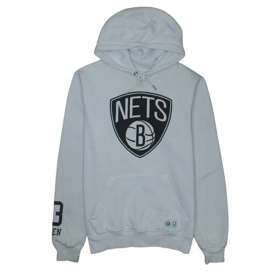 Primark NBA Brooklyn Nets Men's White Pullover Hoodie M